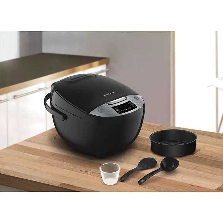 Мультиварка Moulinex SimplyCook 750 Вт чорна (MK611832) - фото 6