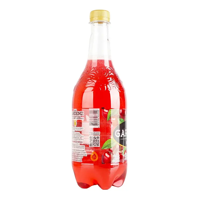 Сидр Gardenz Вкус вишня обыкновенный газированный сладкий 5% 0.75 л - фото 4