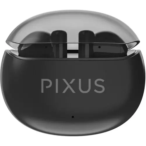 Навушники бездротові Space TWS, Black, Bluetooth 5.3, мікрофон Pixus teh0027985 - фото 2