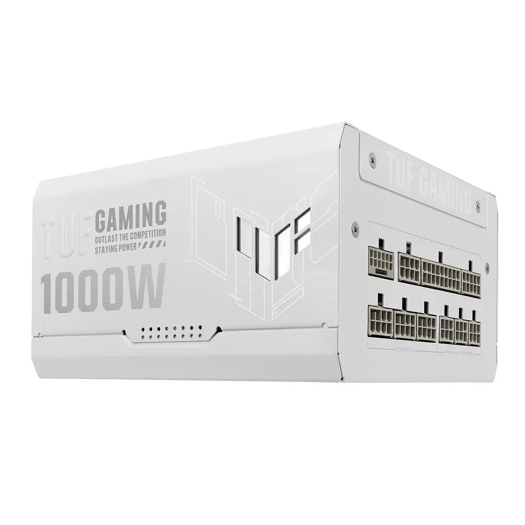 Блок живлення Asus TUF-GAMING-1000G-БІЛИЙ PCIE5 1000W Золотистий (90YE00S5-B0NA00) - фото 8