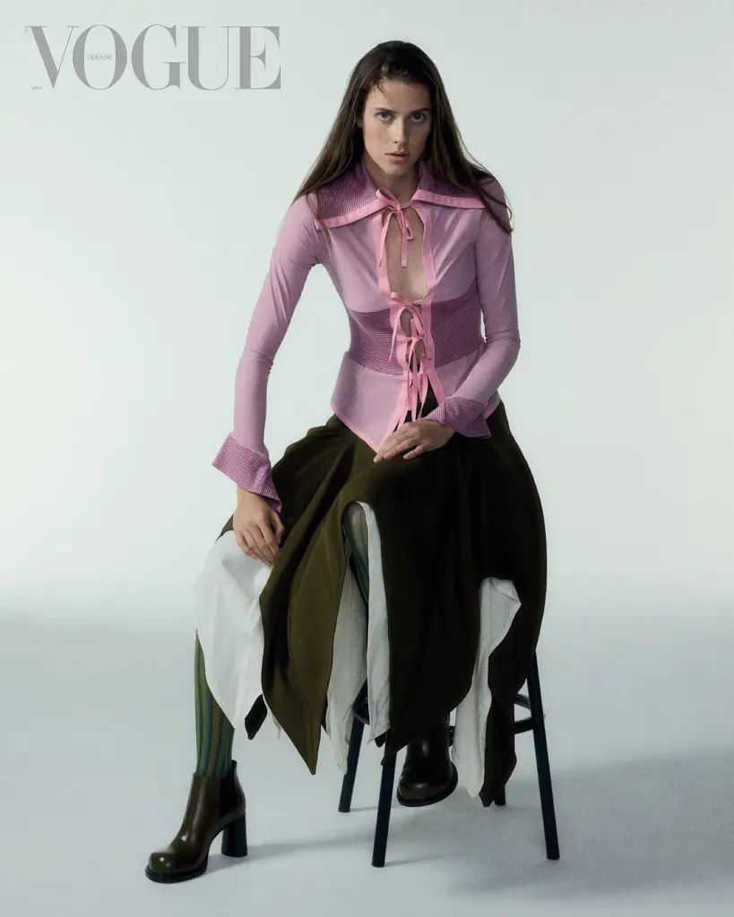 Журнал "VOGUE UKRAINE EDITION" № 7 осінь 2024 - фото 4