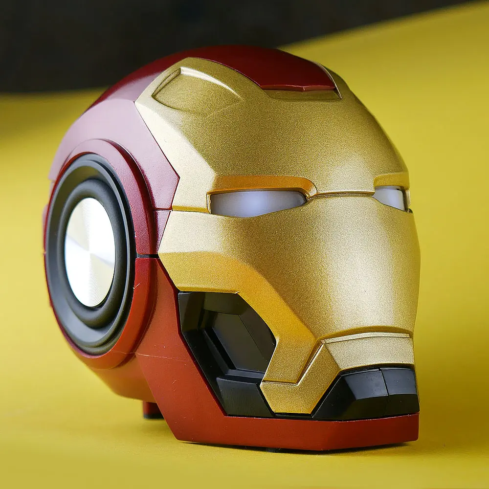 Портативна Bluetooth-колонка Iron Man MK-46 Red