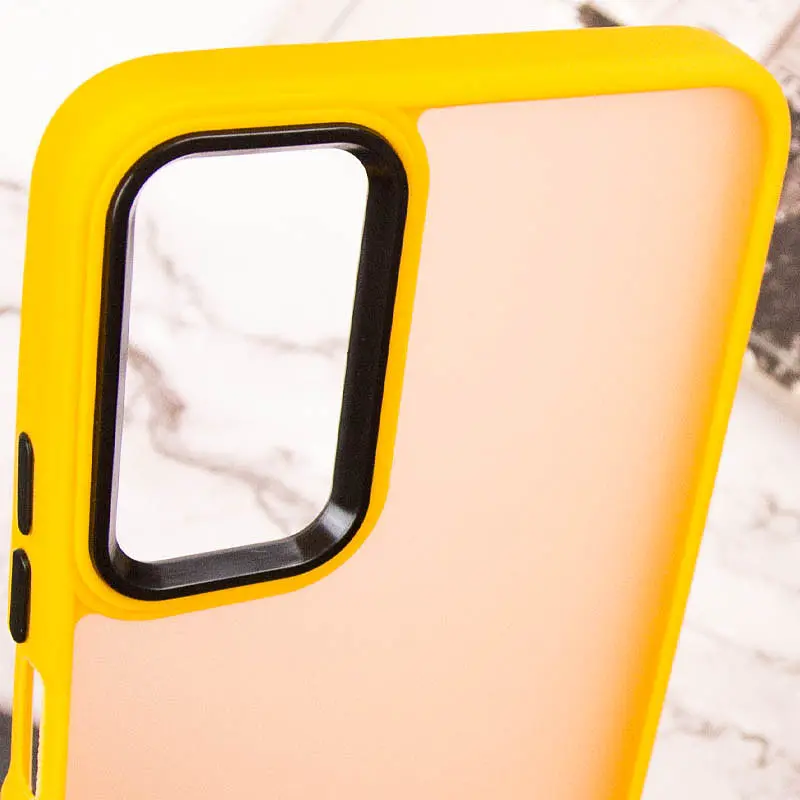 Чохол TPU+PC Lyon Frosted для Oppo A58 4G Orange - фото 5