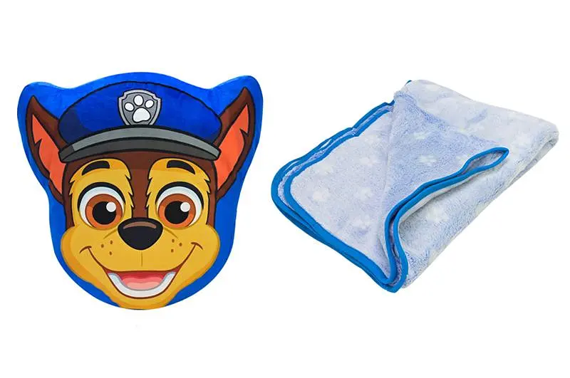 М'яка подушка з пледом KH70/001L Paw Patrol р. 38x41x7см плед, р.118x80см - фото 3