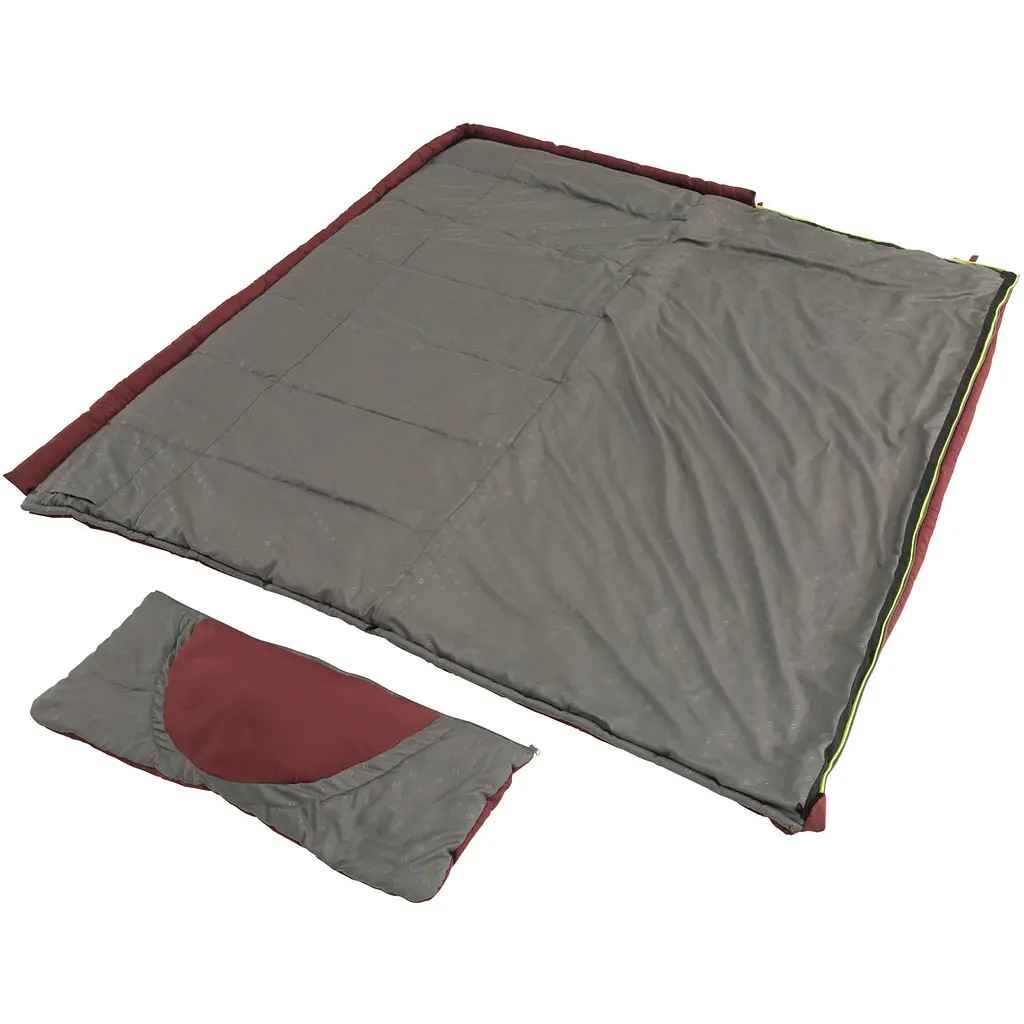 Спальний мішок Outwell Contour Lux Reversible/-3°C Red Right (230383) - фото 4