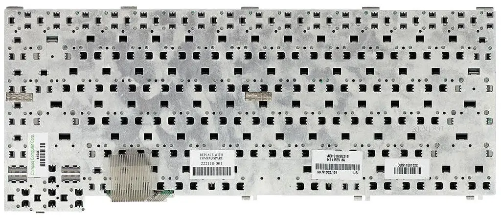 Клавіатура для ноутбука HP Compaq Presario (1200) Black - фото 2