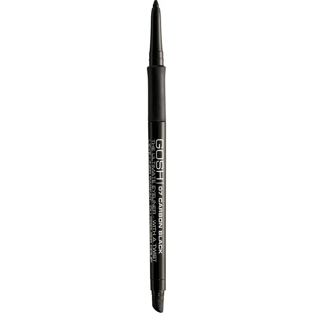 Олівець для очей Gosh Ultimate Eyeliner With A Twist відтінок 07 (Carbon Black) 0.4 г - фото 1