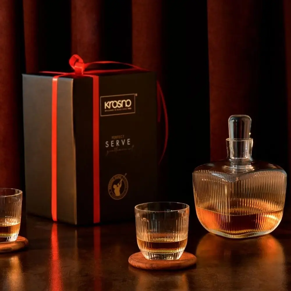 Набор для виски Krosno Perfect Serve Gentleman 3 предмета (927633) - фото 5