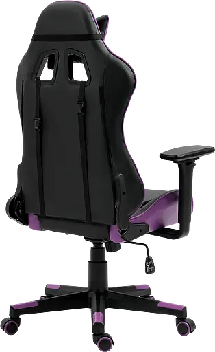 Геймерське дитяче крісло GT Racer чорне з фіолетовим (X-5934-B Kids Black/Violet) - фото 7