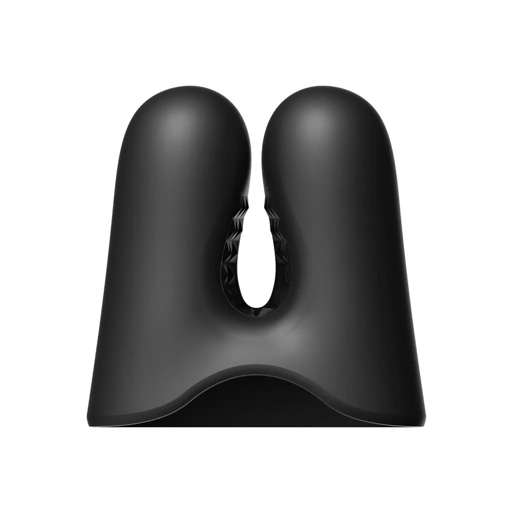 Вібратор для грудей Zalo Nave Obsidian 6.3 см чорний - фото 13