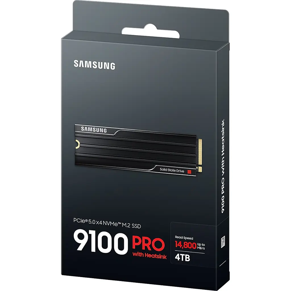 Накопичувач SSD M.2 2280 4TB 9100 PRO Heatsink Samsung (MZ-VAP4T0CW) - фото 8