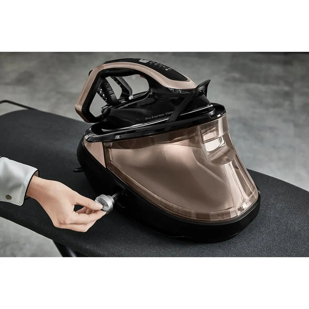 Утюг-парогенератор Tefal Pro Express Vision 3000 Вт черно-золотая (GV9820E0) - фото 17
