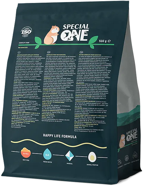 Корм Special One для хом'яків 500 г (PR242116) - фото 2