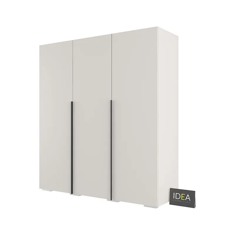 Шафа для одягу 3-дверна 180 см Idea Д-123 Кашемір - фото 3