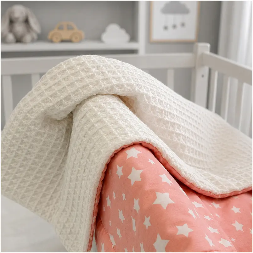 Плед дитячий MirSon Poplin Waffle Pony 110х140 см (2200013892465) - фото 5