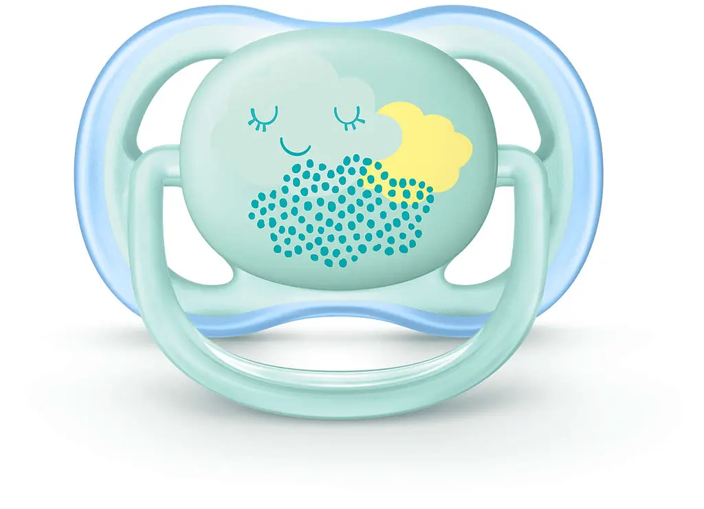 Пустушка Philips Avent Ultra Air з декором, 0-6 міс, 2 шт. (SCF344/20) - фото 2