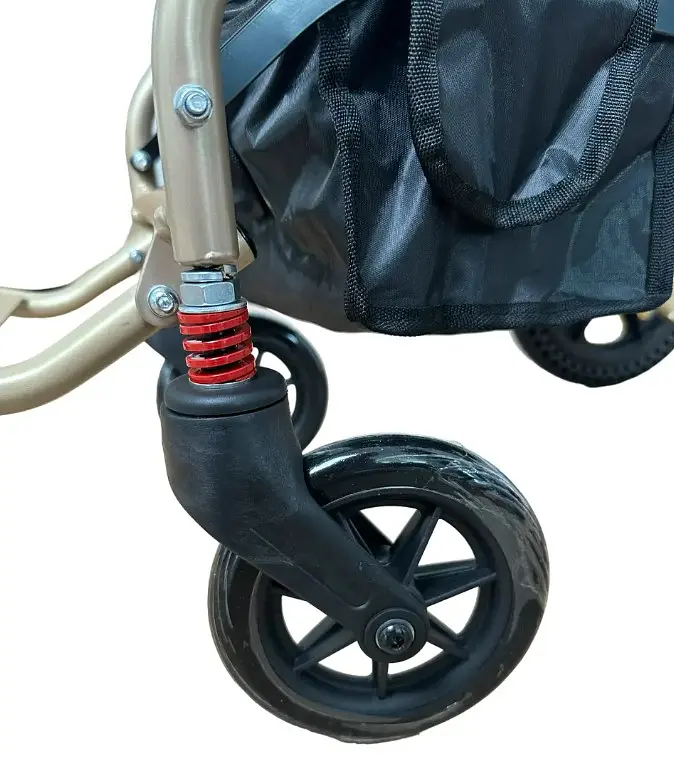 Кресло-каталка Vera Medical с ручными тормозами для людей с ограниченными возможностями весом до 100 кг (VRM-07) - фото 9