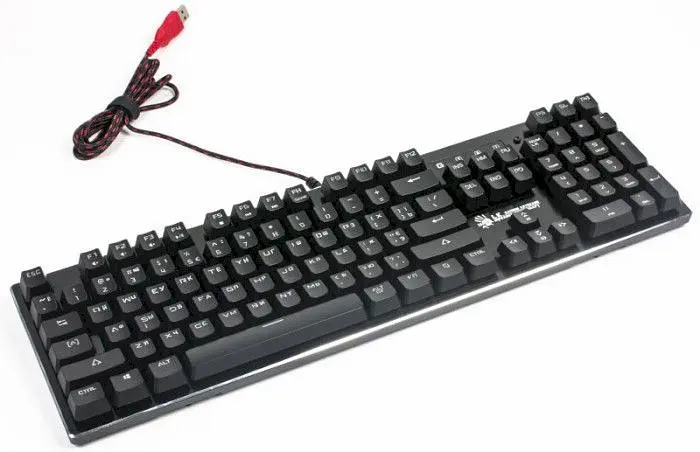 Клавіатура A4Tech Bloody B820R (Black) [74056] - фото 3