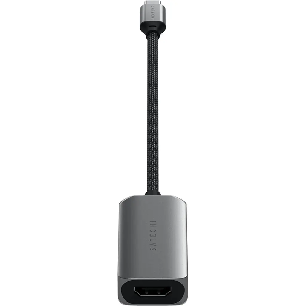 Адаптер Satechi USB-C to HDMI 2.1 8K Space Gray (ST-AC8KHM) - фото 5