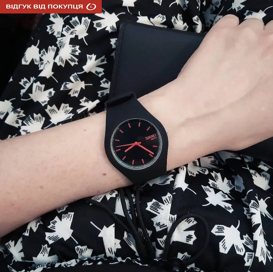 Годинник Skmei Rubber Black 9068 - фото 15
