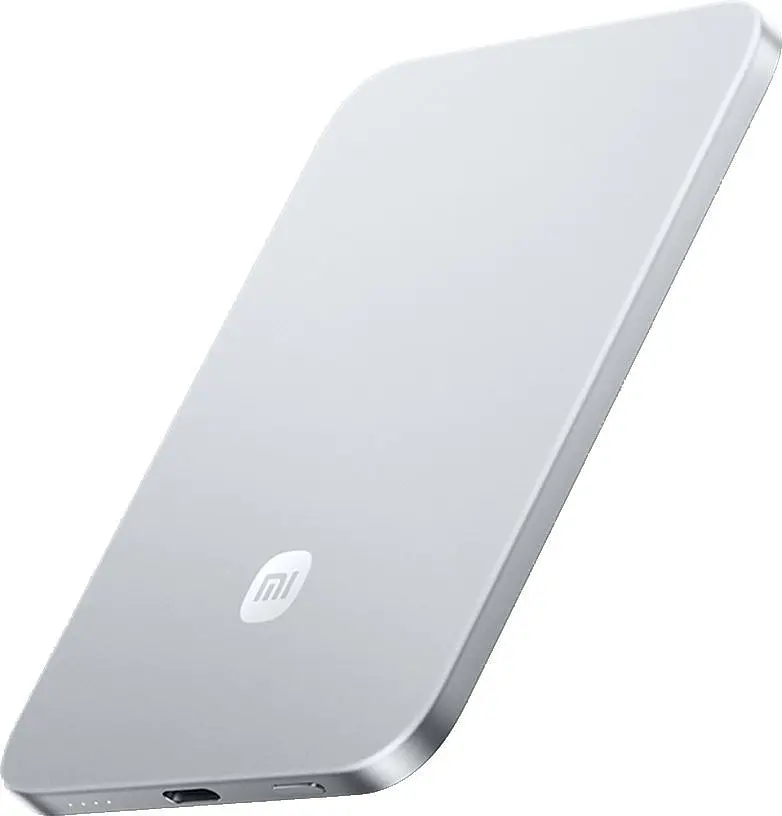 Зовнішній акумулятор Xiaomi UltraThin Magnetic 15W 5000mAh (MDY-20-EB / BHR08Z2GL) УМБ срібляста - фото 4
