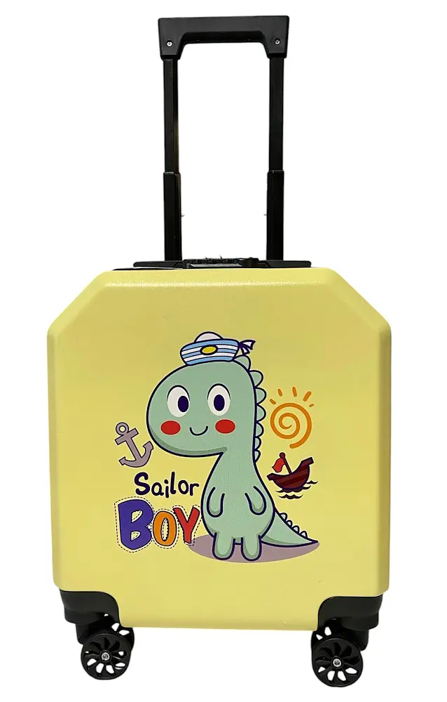 Дитяча валіза D01 sailor boy міні XS полікарбонат-ABS 45x37x24 см - фото 5