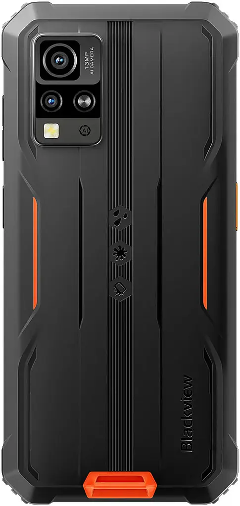 Смартфон Blackview BV4800 Pro 6.56" HD+ /4GB/128GB/ T606 / 5180mAh / 16+8Мп / NFC /IP69K/Orange - фото 3