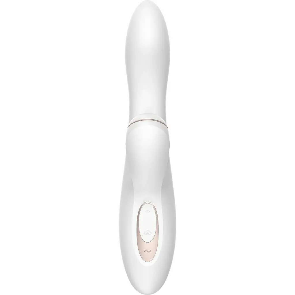 Вибратор с вакуумным стимулятором клитора Satisfyer Pro G-Spot белый - фото 3