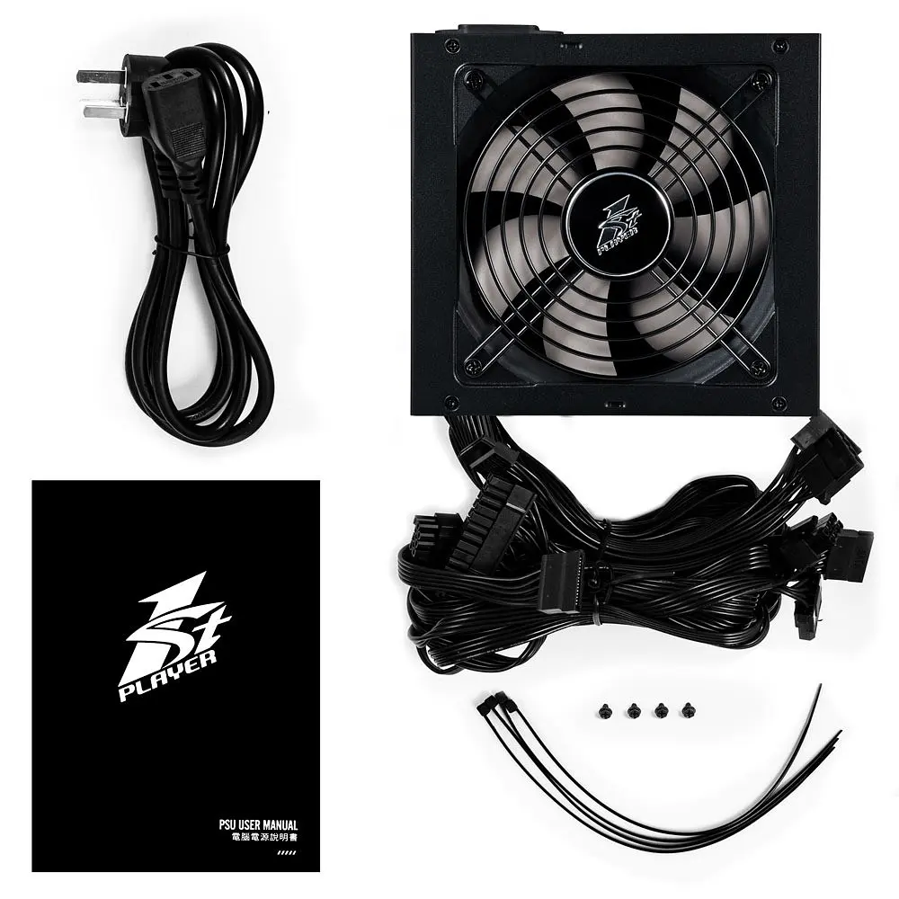 Блок живлення 1stPlayer PS-600AX 600W (DKPM-BRZ-600-BK-EU) - фото 6