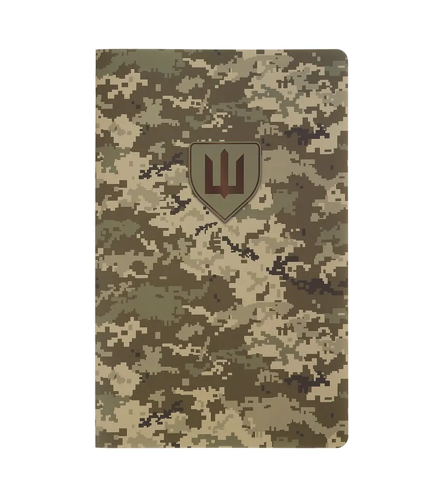 Блокнот А5 64 арк. BUROMAX Military з водонепроникного паперу клітинка піксель (BM.295190-04) - фото 4