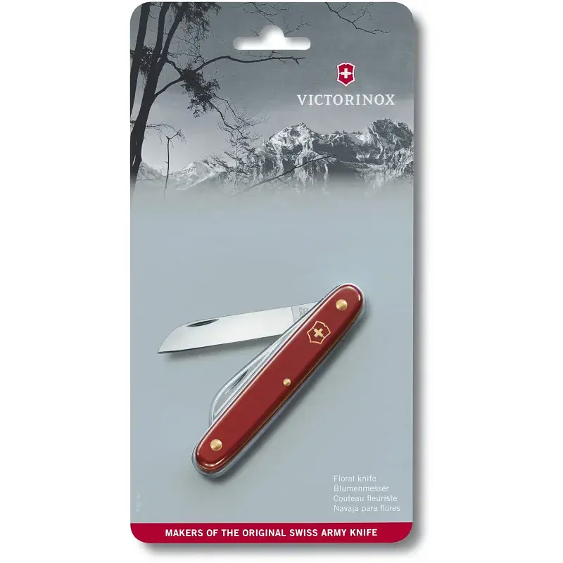 Ніж Victorinox Floral Matt Red Blister (3.9050.B1) - фото 3