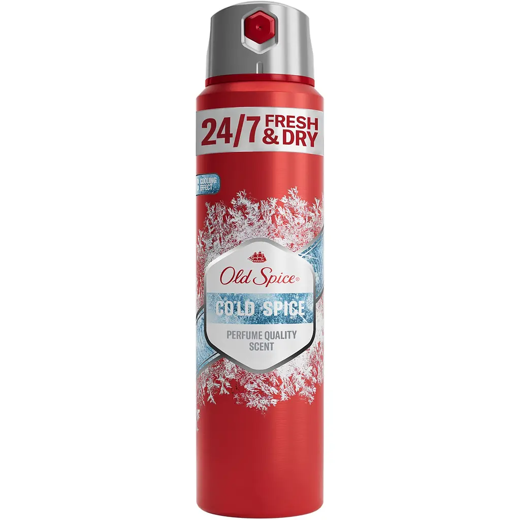 Набір Old Spice: гель для душу Cold Spice 3 в 1, 1 л + аерозольний дезодорант Cold Spice 150 мл - фото 3