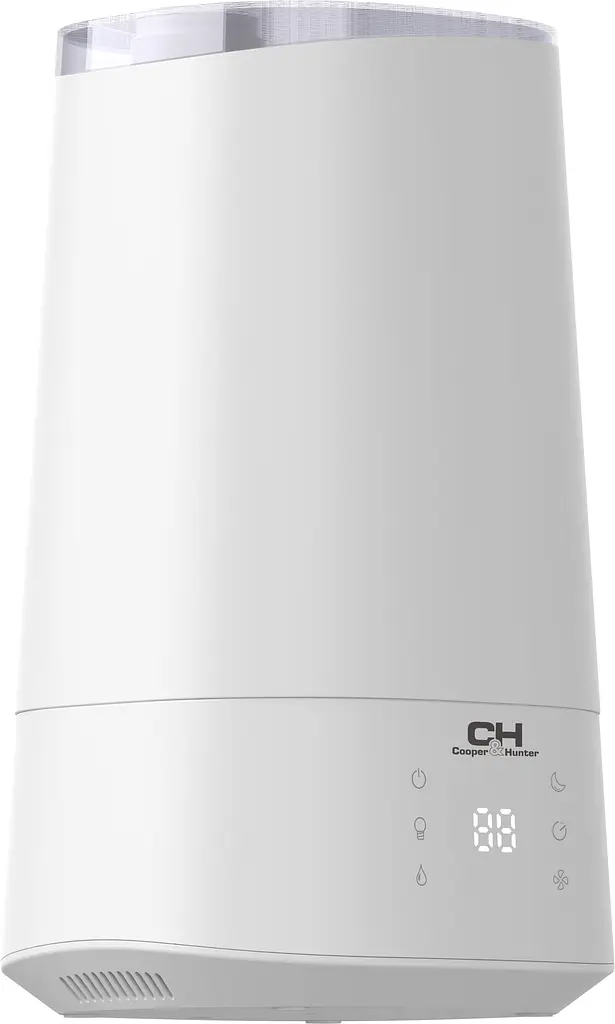 Cooper&Hunter Зволожувач повітря CH-3040TU 40м2, 4л, 300мл/г, ультразвуковий білий - фото 2