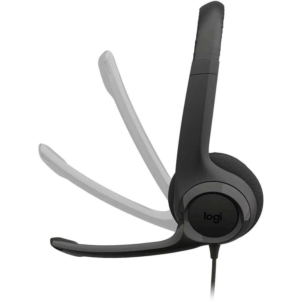 Гарнітура Logitech H390 USB-C Midnight Black (981-001576) - фото 2