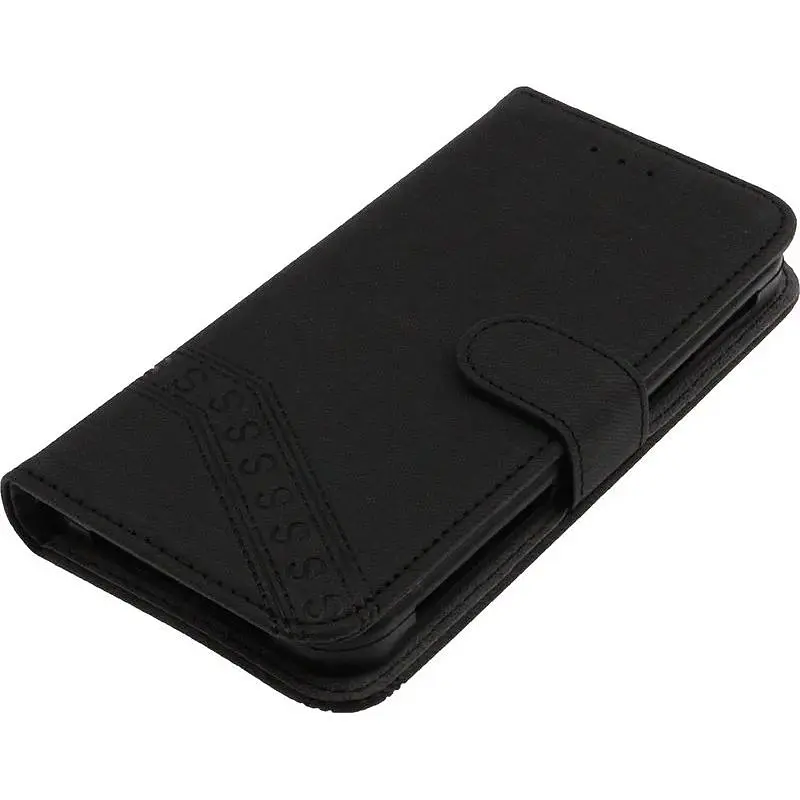 Чохол-книжка Toto Book Silicone Slide Universal Cover 5.6" (№4) Black - фото 5