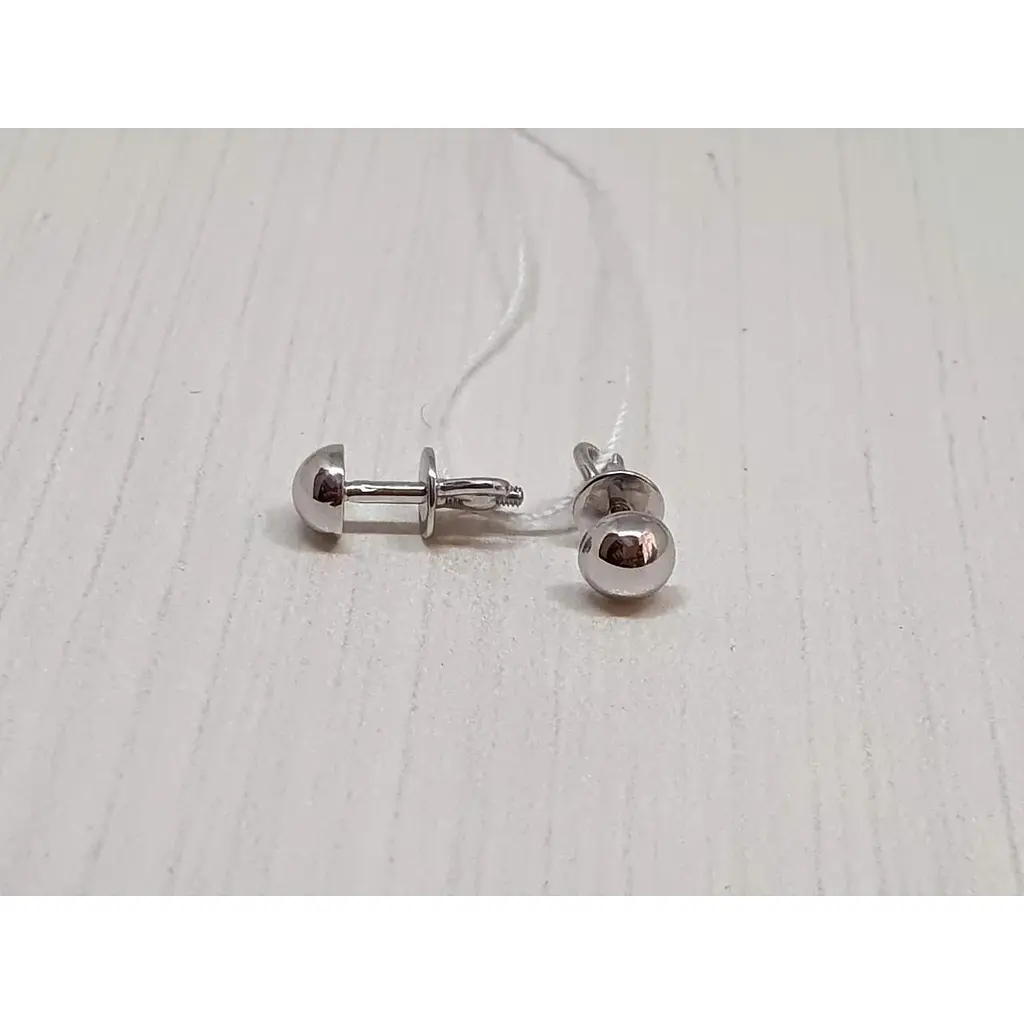 Золотые серьги-пуссеты Favoritum. 210147_5_Б - фото 2