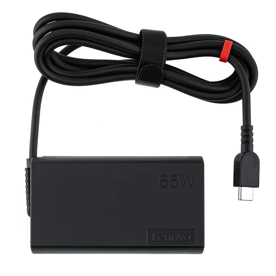 Блок живлення для ноутбука Lenovo TYPE-C 65W Чорний OVALE - фото 2