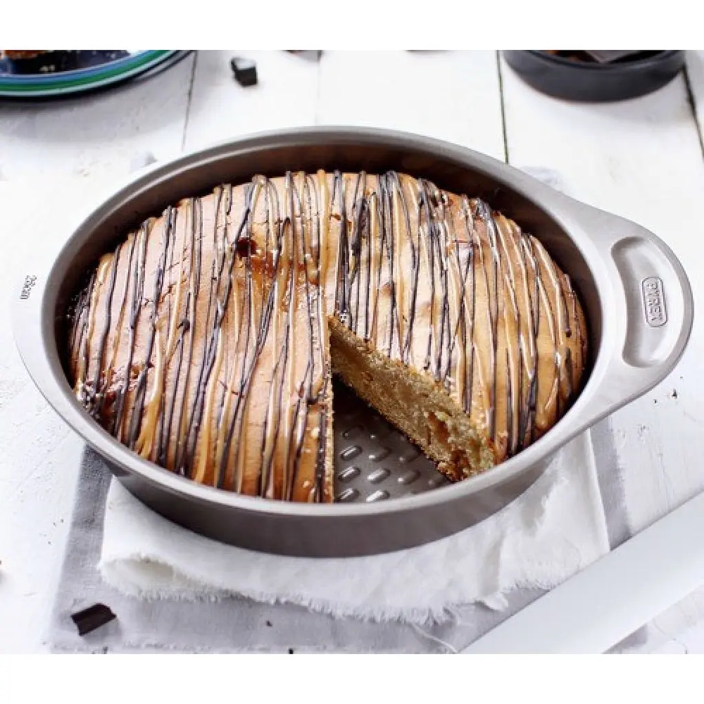Форма для випічки Pyrex Asimetria Easy-grip Cake Pan 26 см (6219942) - фото 7