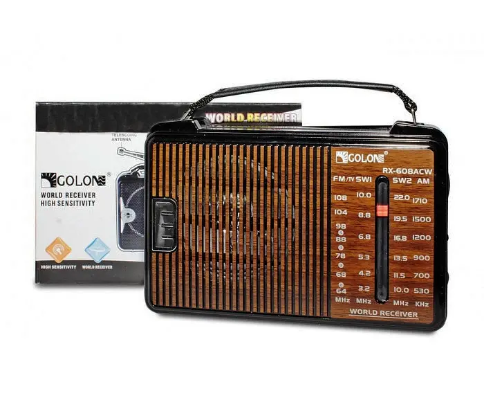 Радиоприемник Golon RX-608ACW портативный - фото 2