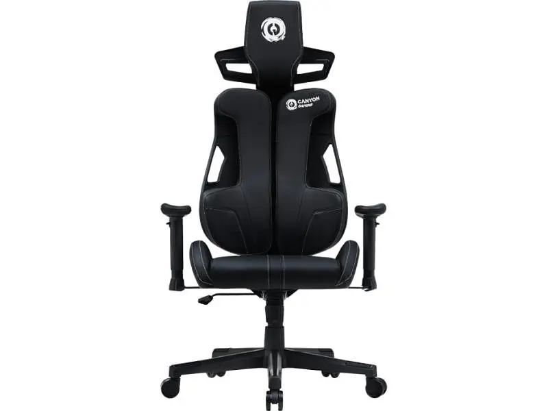 Комп'ютерне крісло для геймера Canyon Morphos ABCH01 Black (CNS-ABCH01BW)