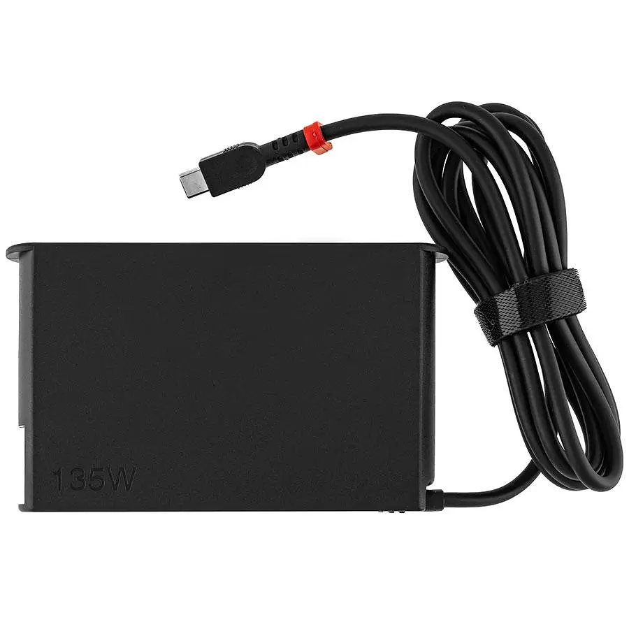 Блок живлення для ноутбука Lenovo TYPE-C 135W Чорний SLIM OVALE - фото 3