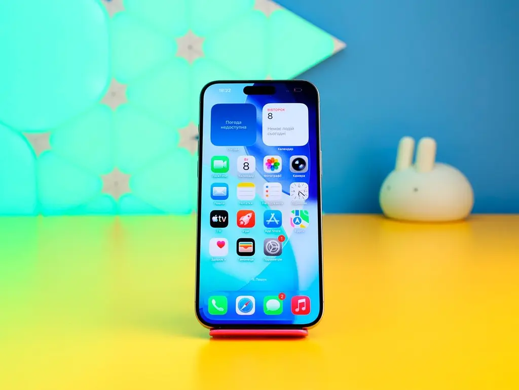 Смартфон Apple iPhone 15 Pro Max 1TB Natural Titanium (MU7J3) Б/У [177551] - фото 2