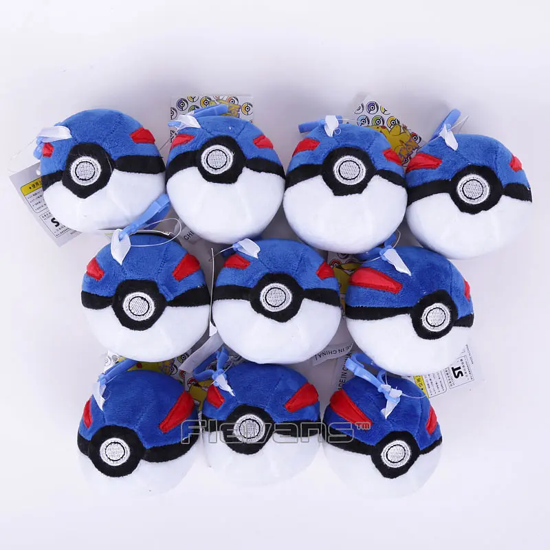 М'яка іграшка-брелок Pokemon GO Покебол Рokebol 8см 33.5 - фото 2