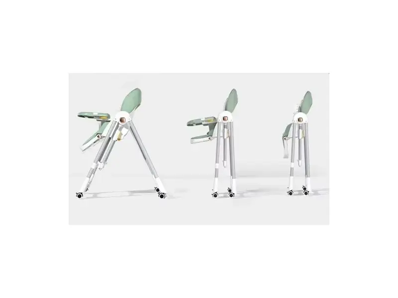 Стільчик-шезлонг для годування 2 в 1 Kidilo BabyChair Z901 Green - фото 4