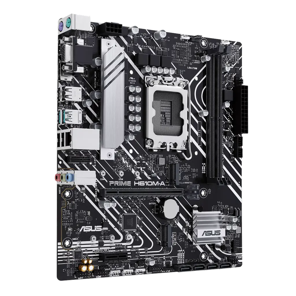 Материнська плата Asus H610M-A-CSM Prime LGA 1700 (PRIME H610M-A-CSM) - фото 2