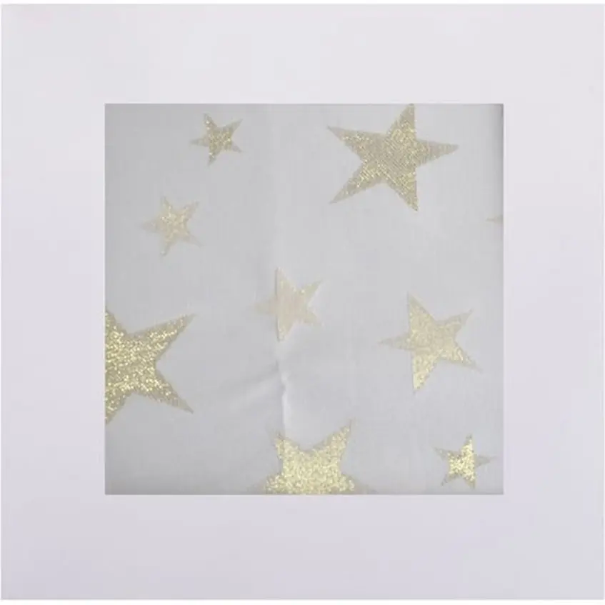 Скатерть Lefard Home Textile Звезды гобеленовые с золотым люрексом 100х100 см (812-054) - фото 2