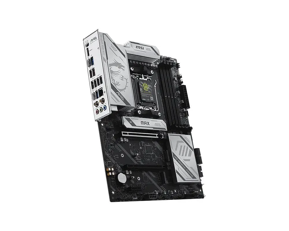 MSI Материнська плата MAG X870E GAMING MAX WIFI sAM5 X870E 4xDDR5 M.2 HDMI Wi-Fi BT ATX - фото 2