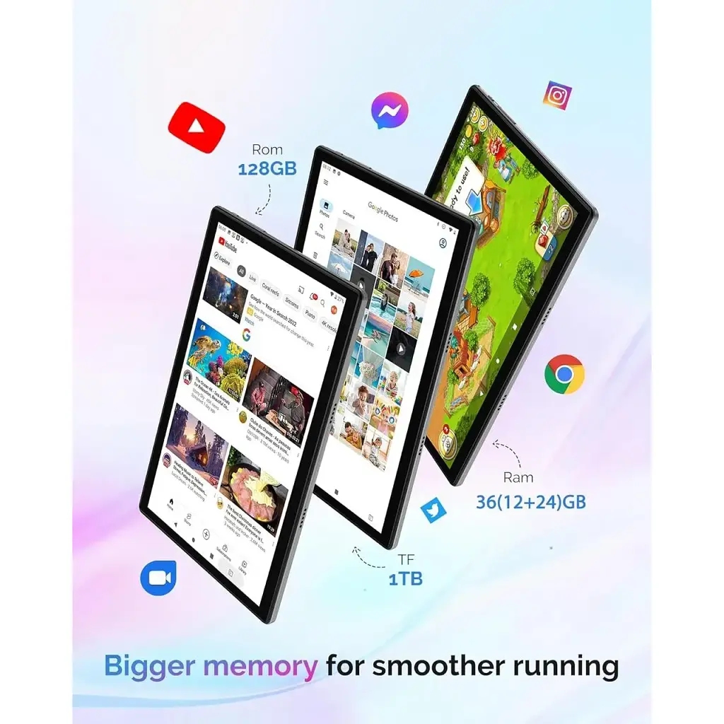 Планшет Pixpeak 10" Android 13 с 5G WiFi - фото 4