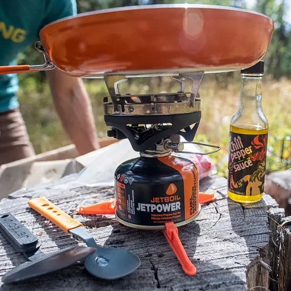 Сковорода Jetboil Summit Skillet Чорний-Помаранчевий - фото 6