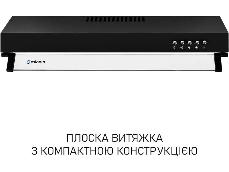 Витяжка пласка Minola HPL 522 BL - фото 10